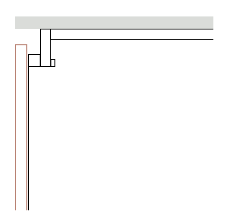 Square Edge Fingerpull
